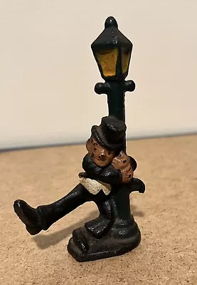 Vintage Cast Iron Bottle Opener  Drunk Man Leaning Against Street Light   • $2.99