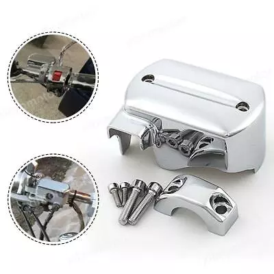 $17.52 • Buy Chrome Brake Master Cylinder Cover For Yamaha V Star XVS 650 1100 Custom Classic