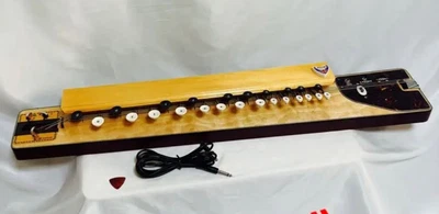 $230 • Buy Peacock Harp Electric Nagoya Harp Sakyu Bass Made By Suzuki Taisho Goto Koto