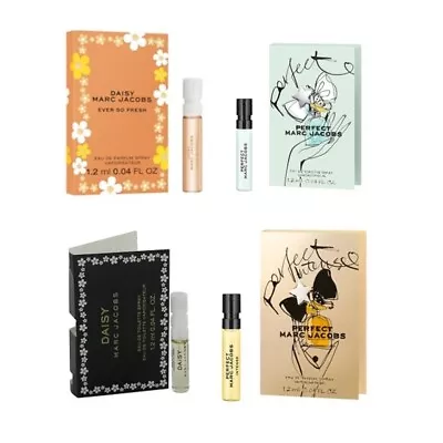 Marc Jacobs Fragrance Sample Mix Daisy Perfect Ever So Fresh 4 Vials 4.8ml • £4.99