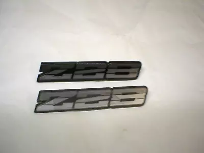 1982-1992 Camaro Z28 Rocker Panel Emblem Set GM OEM GREY/BLACK /SILVER 3 TONE • $39.95