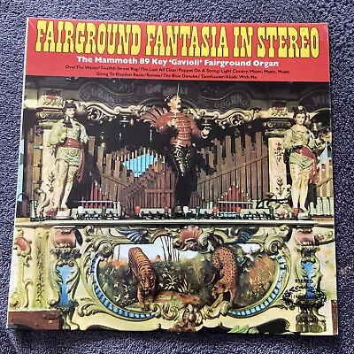 Fairground Fantasia In Stereo Vinyl Record -89 Key Gavoli Organ In Stereo HMA231 • £3