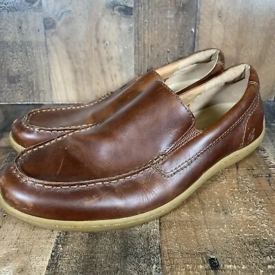 Born Shoes Men’s 11.5 Slip-On Loafer Leather Brown • $34.99