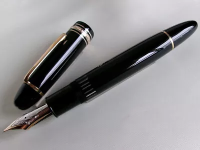 Montblanc Meisterstuck 149 Fountain Pen 14C M Nib 1970's • $509.99