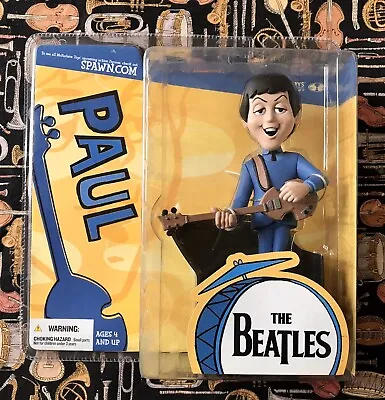 NEW! McFARLANE BEATLES PAUL MCCARTNEY CARTOON FIGURE - F/S • $114