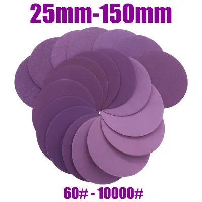 $2.71 • Buy 25-150mm Wet And Dry Sanding Discs Pads Sandpaper Hook And Loop Grit 60 - 10000