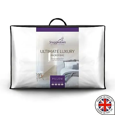 Snuggledown Ultimate Luxury Soft Support Front Sleeper Pillow • £21.60