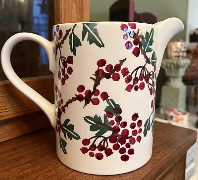 Emma Bridgewater Hawthorn Berries Large Straight Jug; Christmas Pottery; Retired • $120