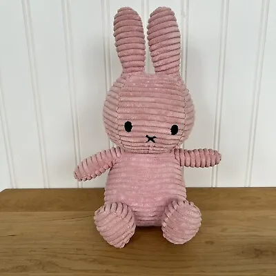 Miffy Nijntje Pink Corduroy Stuffed Plush 9” Bunny Rabbit Bon Ton Toys • $18.95