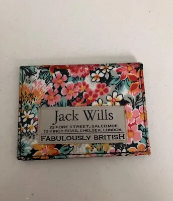 Jack Wills Floral Card Holder • £4