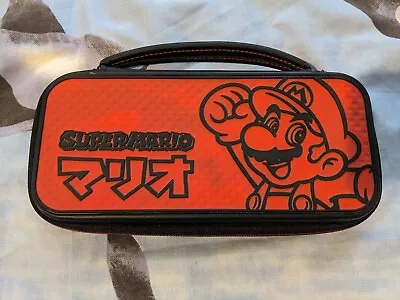 Officially Licensed Mario Nintendo Switch Case Used Good Condition • $26