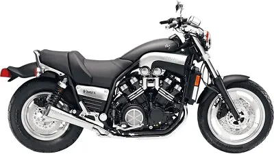 SuperTrapp Megaphone External Disc Slip-On Exhaust For 85-07 Yamaha V-Max 1200 • $833.18