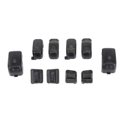 10 PCS Black Hand Control Switch Cover Housing Cap Fit For Harley CVO Road Glide • $10.05