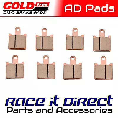 Brake Pads For KAWASAKI ZZR 1400 ABS 2006-2017 FRONT Goldfren AD • £29.95