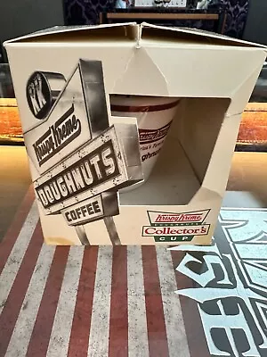 Krispy Kreme Doughnuts Collectors Cup Rare New In Box Vintage • $50