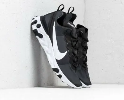 🔶nike Air Epic React Element 55 Us 13 Running Jog Run Shoe Black Bq6166-003 • $275