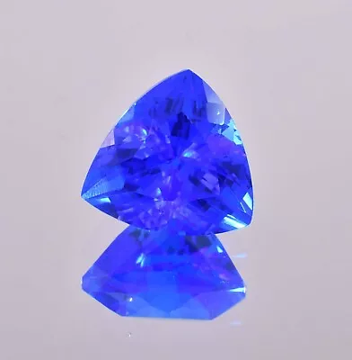 AAA 17.25 Ct Natural Lustrous Blue Tanzanite (GIT) Certified Master Cut Gemstone • $3.25