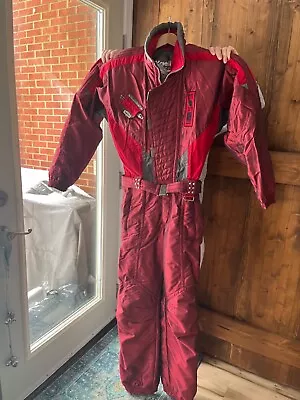 Vintage Ski One Piece. Retro Ski Suit • $125