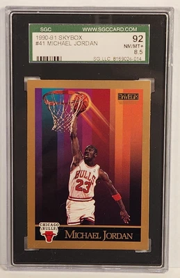 $6.50 • Buy 1990-91 Skybox #41 Michael Jordan Basketball /golf 8.5