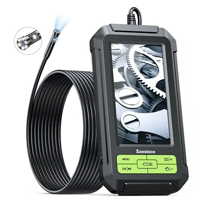 $44.99 • Buy Sansisco Dual Lens Borescope 1080P Industrial Endoscope Sewer Inspection Camera