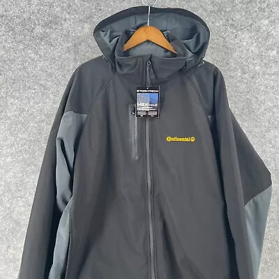 Stormtech Performance H2X Jacket 3X Black Gray Waterproof Continental • $16.88