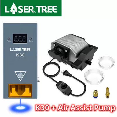 30W K30 Laser Engraving Module +Air Assist Pump Kit For Laser Cutting Module • £469