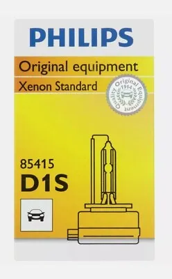 PHILIPS D1S 35W Car Headlight Xenon Standard Vision HID Bulb Lamp 4200K OEM AU • $74.16