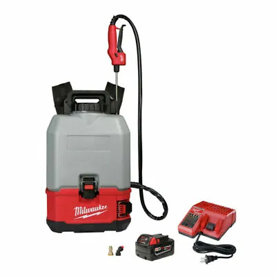 Milwaukee 2820-21CS M18 Switch Tank 4-Gallon Backpack Concrete Sprayer Kit • $433