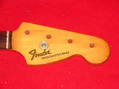 Fender 1974 Veneer Rosewood Music Master Bass Neck • $179.29