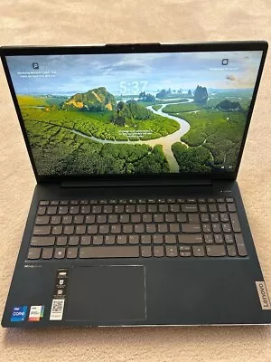 Lenovo IdeaPad 5 15.6  (512GB SSD Intel Core I7 1255-U 1.7GHB 12GB RAM) Laptop • $150