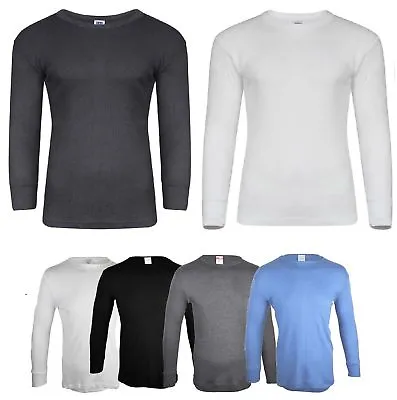 Mens Thermal Underwear Long Sleeve Vest Baselayer Warm Sizes S M L XL XXL New • $5.29