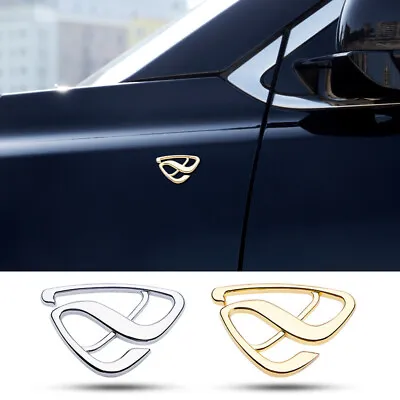 Rotary Metal Emblem Logo Badge For Mazda CX5 RX-7 RX7 FD3S 5.3*3.7cm 9.8*6.7cm • $11.99