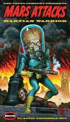 Moebius 936 Mars Attacks Martian Warrior Figure 1/8 Scale Plastic Model Kit • $43.75