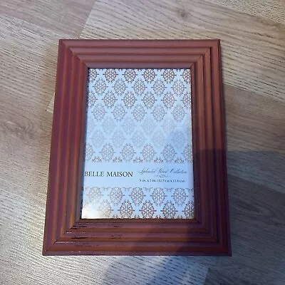 Belle Mason Splendid Wood Collection 5x7 Desk Frame • $4