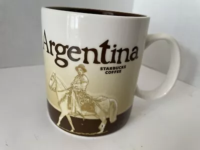 $32.50 • Buy Starbucks Argentina Collector 16 Oz  Global Icon Series Mug Excellent Condition