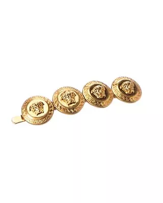 Versace Right Medusa Tribute Metal Hair Pin Women's Gold • $279.99