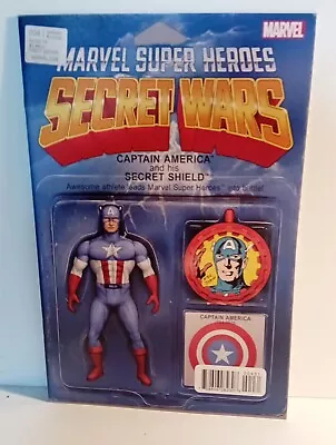 Marvel Super Heroes Secret Wars 004 Captain America And His Secret Shield • £2