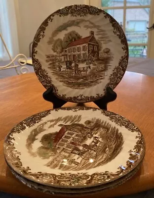 Vinytage Lot Of 4 Heritage Hall Staffordshire Johnson Bros Bread Plate(s) • $8.95