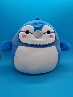 BABS THE BLUE JAY • Squishmallows Kellytoy Tall Plush Toy Doll Bird Squad 8inch • $14.77