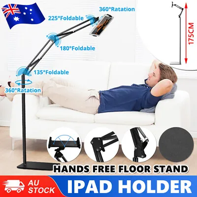 $25.45 • Buy Adjustable Hands Free Floor Stand Bed Clip Holder For Tablet Switch IPad IPhone