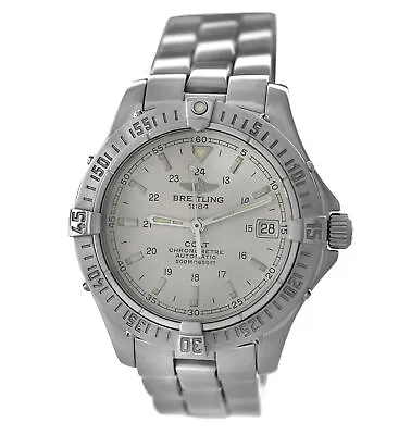 Breitling Colt A17350 Automatic Date Stainless Steel 38MM Men Watch • $1669.35