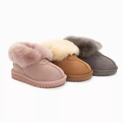 Ugg Adrian Kids Ankle Boots 3 Colours Ob713K • $56