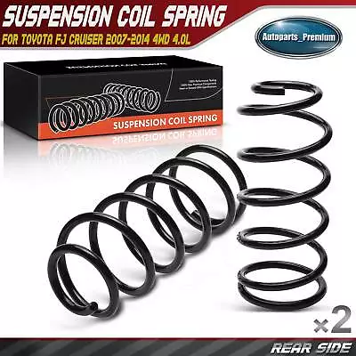 2x Rear Left And Right Side Coil Spring For Toyota FJ Cruiser 2007-2014 4WD 4.0L • $54.99