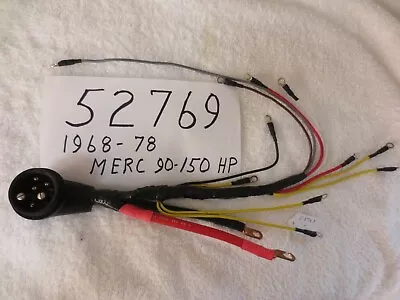 MERCURY OUTBOARD INTERNAL WIRING HARNESS - 52769 - Plus Others Available • $165