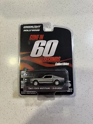 Greenlight Hollywood Gone In 60 Seconds Eleanor 1967 Ford Mustang Real Riders! • $11
