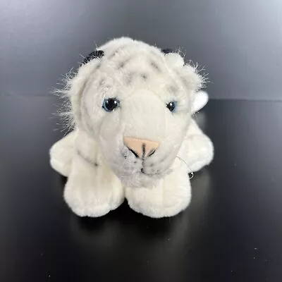 K&M International White Tiger Plush W/ Black Stripes Stuffed Animal 12   • $7.99