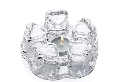 Chico New Glass Heart Shape Warmer Glass Teapot Trivet Heat Base See Pictures • $14.99