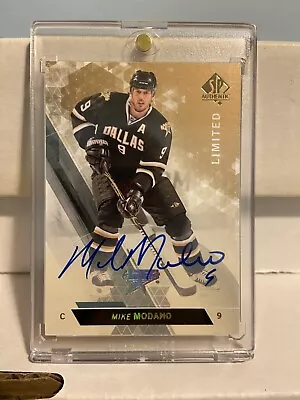 2013-14 SP Authentic Mike Modano Limited Base Auto • $0.99