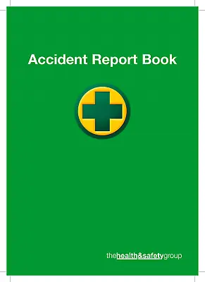 Accident Report Book: A5 HSE Compliant Accident & Incident Record Log Book & • £9.59