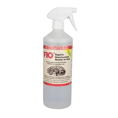 F10 REPTILE RTU Disinfectant 1 Litre Trigger • £13.99